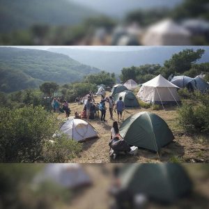 Уютная крепость в дикой природе